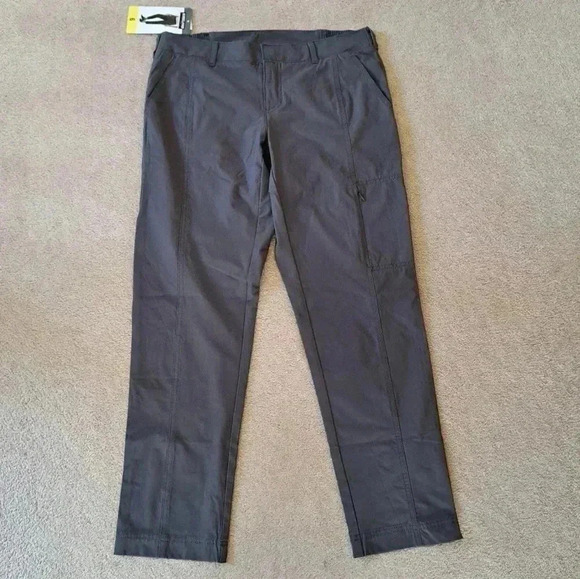 NWT Kirkland Signature Ladies Travel Pant Steel Grey Size 6 Ankle Length - Picture 4 of 12
